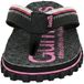Gumbies Vrouwenslippers Cairns Teenslipper Zwart Roze Maat 38