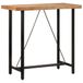 VidaXL Table de bar 110x55x107 cm acacia massif et fer