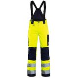 Blåkläder Dames Winterwerkbroek High Vis 7885-1977 - High Vis Geel/Marineblauw - D24