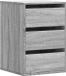 vidaXL Commode 40x41x58 cm bois traité gris chêne sonoma