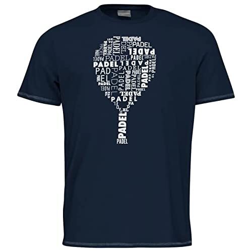 Head PADEL TYPO T-Shirt Heren