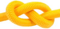 DQ-PP Cordon en caoutchouc, 6mm, 25m, Jaune