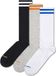 Happy Socks 3-Pack Solid Sneaker Socks Dames Zwart 36-40