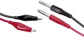 Monacor CC-313 Meetsnoer 100 cm Rood, Zwart 1 paar