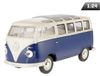 Volkswagen Classic Bus 1:24, 1962, Bleu/Crème