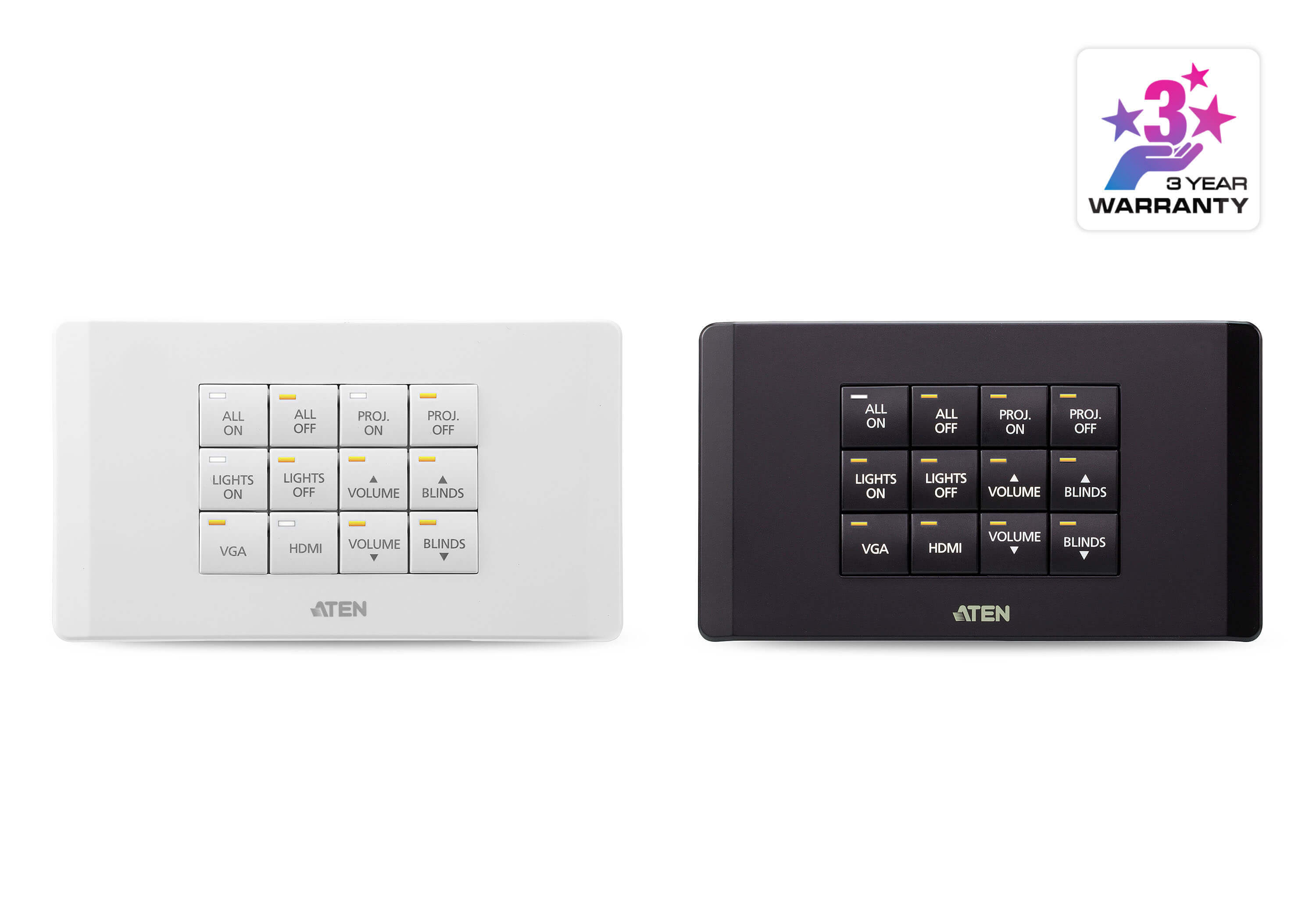 ATEN Control System: toetsenbord met 12 toetsen (EU, 2 Gang)
