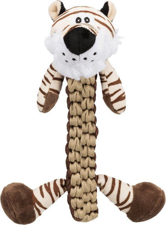 Trixie Tijger hondenspeeltje - 32 cm - 2 stuks