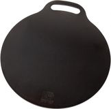 Kockums Jernverk Plaque à pizza - Acier au carbone - Rond - Noir - 35cm