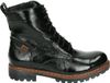Josef Seibel MARTA 02 Zwarte Leren Sneakers Dames Maat 38