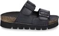 Josef Seibel Alice 01 Sandalen Dames Zwart Leer Plateau 41