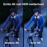 Arlo Ultra3 4K beveiligingscamera + Zonnepaneel - 4 Cam Kit (incl. Smart Hub)