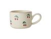 Nordic Nest RICE Tasse céramique Rice 20 cl Cherry