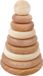 Wooden Story Houten Stapeltoren | Houten Puzzel Ringtoren Naturel