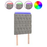 VidaXL Hoofdbord Licht Grijs