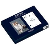 Drager Paris Yvon 2024 kattenkalender, ephemeris navulling, januari tot december 2024, 7 talen, 365 dagen, 365 vellen, 365 kattenfoto's, FSC®-gecertificeerd papier, bedrukt met plantaardige inkt