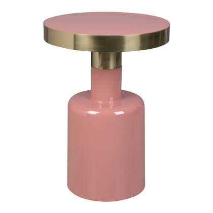 Zuiver Glam Bijzettafel - roze