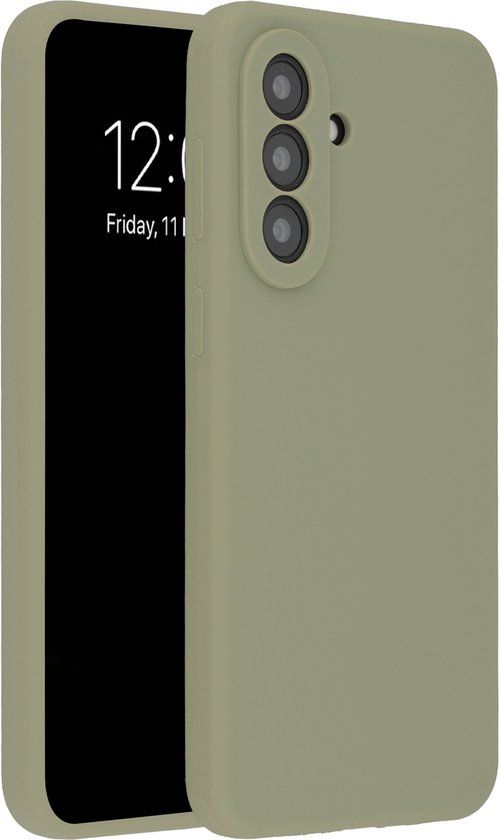 Accezz Liquid Silicone Backcover voor de Samsung Galaxy A57 (5G) - Cooper Green