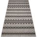 Floorlux Tapis En Corde Sizal 20510 Argentin / Noir Gris 200x290 Cm