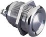 Bulgin MP0013 MP0013 Vandalismebestendige druktoets 50 V 1 A 1x uit/(aan) Moment (Ø x l) 22 mm x 35.2 mm 1 stuk(s)