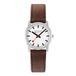 Mondaine Simply Elegant 36 glans-wit-leer br