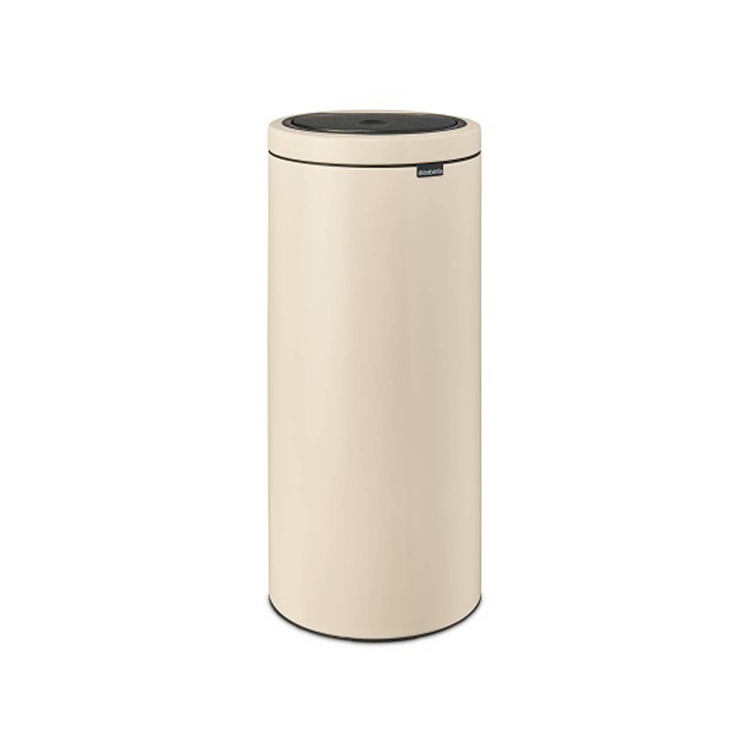Brabantia Touch Bin Flat Top Afvalemmer 30 Liter Met Kunststof