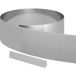 Bordure de pelouse argent 450 x 0,05 x 15 cm acier galvanisé
