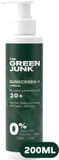 The Green Junk Minerale Zonnebrand 200ML - Natuurlijke Zonnebrand - Zonnebrandcreme - Zonder Synthethisch Parfum - Geschikt voor de Gevoelige Huid - Factor 30+