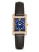 Eastside Analoog horloge blauw / bruin / goud / zilver