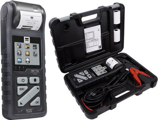 GYS Batterijtester PBT 720 met printer