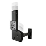 Ergotron - Glij Muurbeugel LD-X, VESA TV muurbeugel - voor monitoren of tv's tot 42 inch, 5,4-13,6kg - Zwart (61-113-085)
