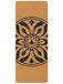 Tapis de yoga en liège 61x183 cm avec impression MANDALA POWER pour yoga, fitness et pilates