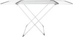 Home Deco Factory Wasrek/droogrek - wit - metaal - 108 x 55 x 94 cm