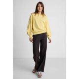 Anytime sweater lichtgeel