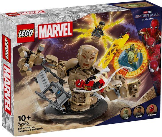 LEGO Marvel - Spider-Man vs. Sandman: Final Battle Construction Toy 76280