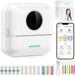 Ilona Mini printer voor mobiel - Pocket printer - Premium Mini Fotoprinter - Wit