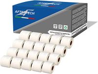 Aftertech 20 x 99014, 54 x 101 mm, compatibele zelfklevende etiketten (220 etiketten/rol = 4400 totaal) voor Dymo LabelWriter Seiko SLP etiketteermachines S0722435 20 x 99014