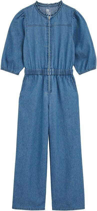WE Fashion Meisjes denim jumpsuit