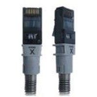 PatchSee PCI6Patch - Kruiskabel - RJ-45 (M) naar RJ-45 (M) - 3.1 m - FTP - CAT 6a - afgeschermd, halogeenvrij, met strengen - zwart