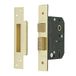 Sterling MLS530 3-inch/76mm 5-hendel rechthoekige Sashlock - Messing