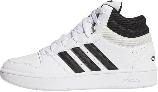 adidas Sportswear HOOPS MID CLASSIC SCHOENEN - Unisex - Wit - Maat 37 1/3 - Lente/Zomer 2026