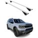 Omac Barres De Toit Pour Honda Passport III 2019-2025 – Tüv / Din 75302:2019 – Antivol Inclus – Charge Max 75 Kg – 2 Barres Argent