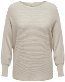 CARMAKOMA trui met ribbels CARNEW beige