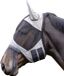 HKM Vliegenmasker met neus franjes Silver/Grey - Full