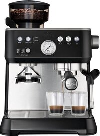 Solis Grind & Infuse Perfetta 1019 Espressomachine - Pistonmachine - Koffiemachine met Bonen - Zwart zwart