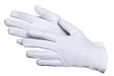 Jah zware witte handschoenen met katoentricot (Öko‑Tex) – wasbaar en contact met levensmiddelen – voor werken met levensmiddelen, kwaliteitscontrole en verpakken