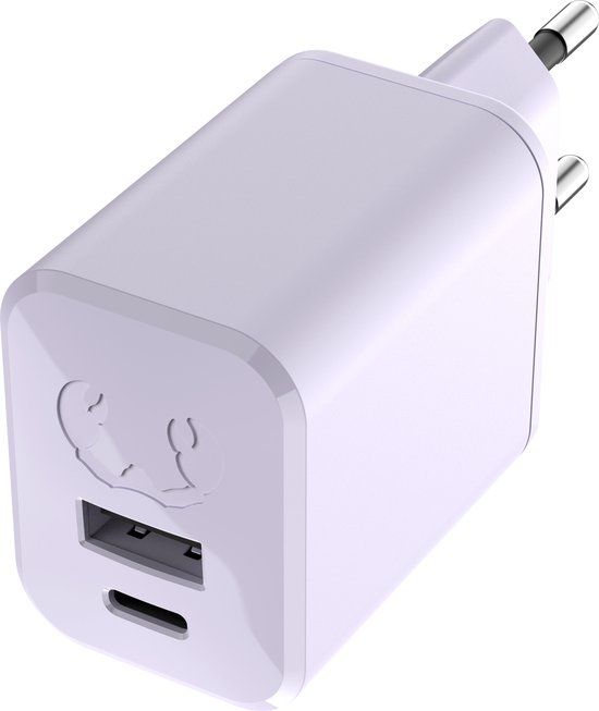 Fresh 'n Rebel USB + USB-C mini Snellader - 45W - Dreamy Lilac