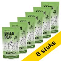 Marcels Green Soap Aanbieding: 6x handzeep navulling tonka en muguet (500 ml) - 8720254337296