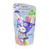 Kracie Sanrio Kuromi Naive Gel douche 360ml Recharge