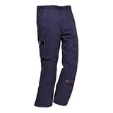 Portwest S891 Bradford Broek Lange Pasvorm 7 Zakken Polykatoen Kniezakken | Marineblauw
