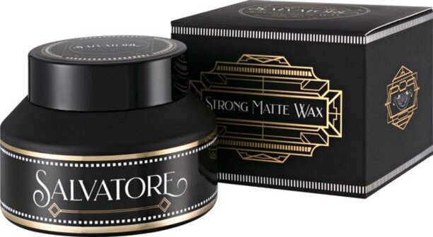 Salvatore Strong Matte Wax - Haarwax voor Mannen - 100ml